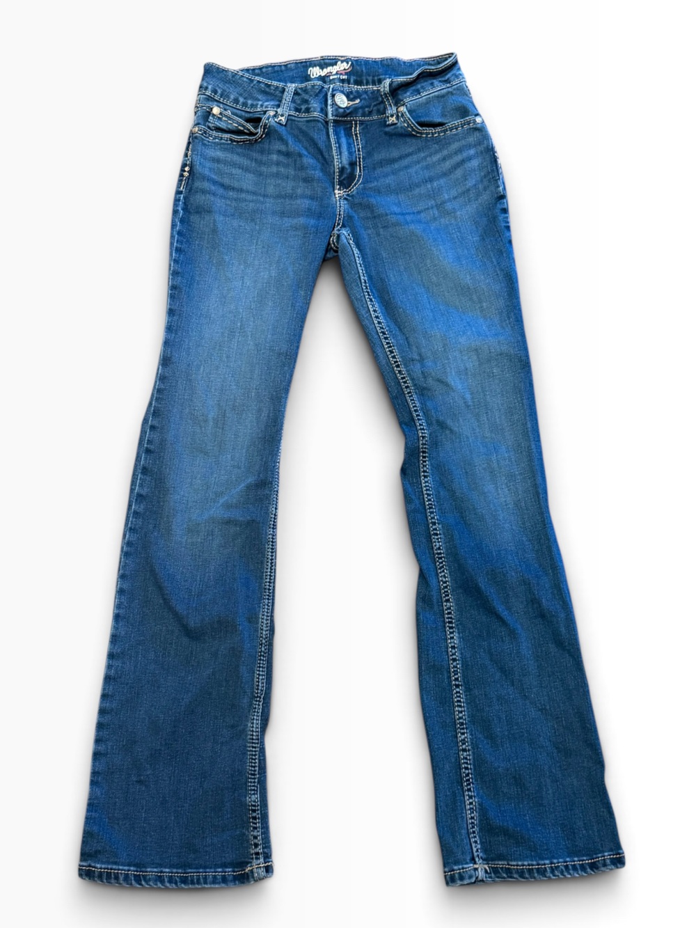 Wrangler Boot Cut Womens Size 5/6 x 34 Denim Jeans